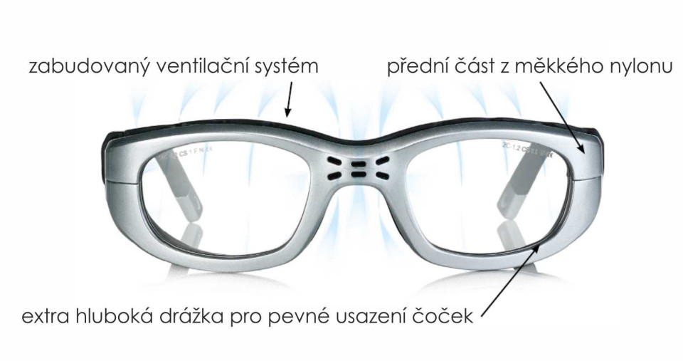 Sportovní ochranné brýle