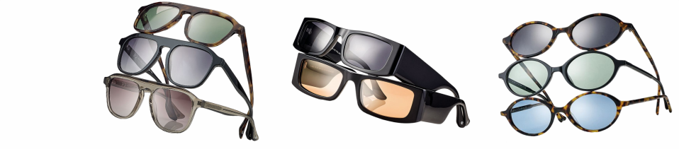 Sluneční plastové brýle