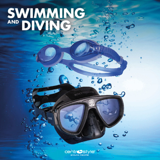 Katalog plaveckých a potápěčských brýlí Centrostyle