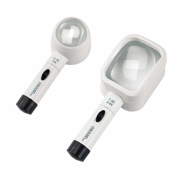 Příložní lupa s LED osvětlením
