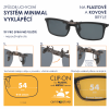 Polarizační klip vyklápěcí vel. 56