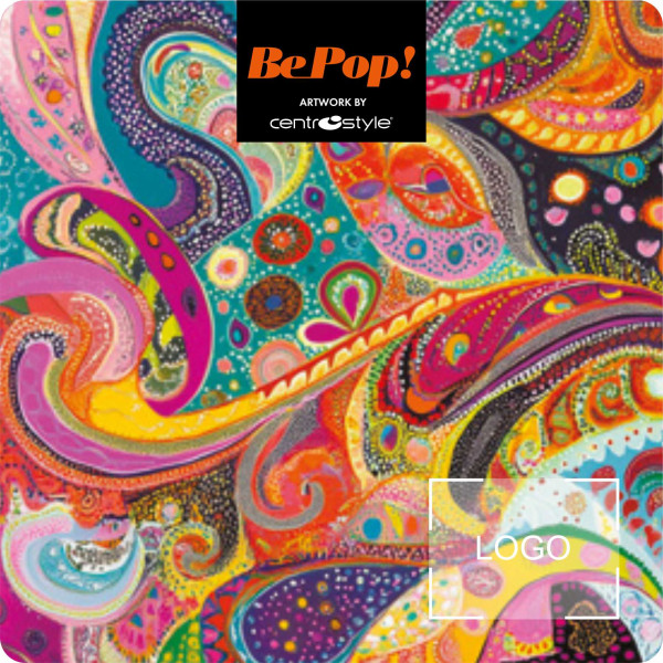 Mikrovlákno BePop s motivem 20x20cm s vaším logem
