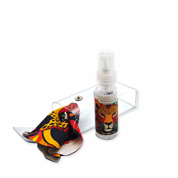 Čistící set BePop - sprej 30 ml a mikrovlákno