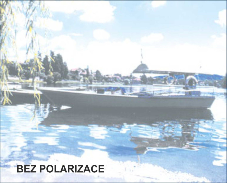 Polarizační filtr triacetát báze 4
