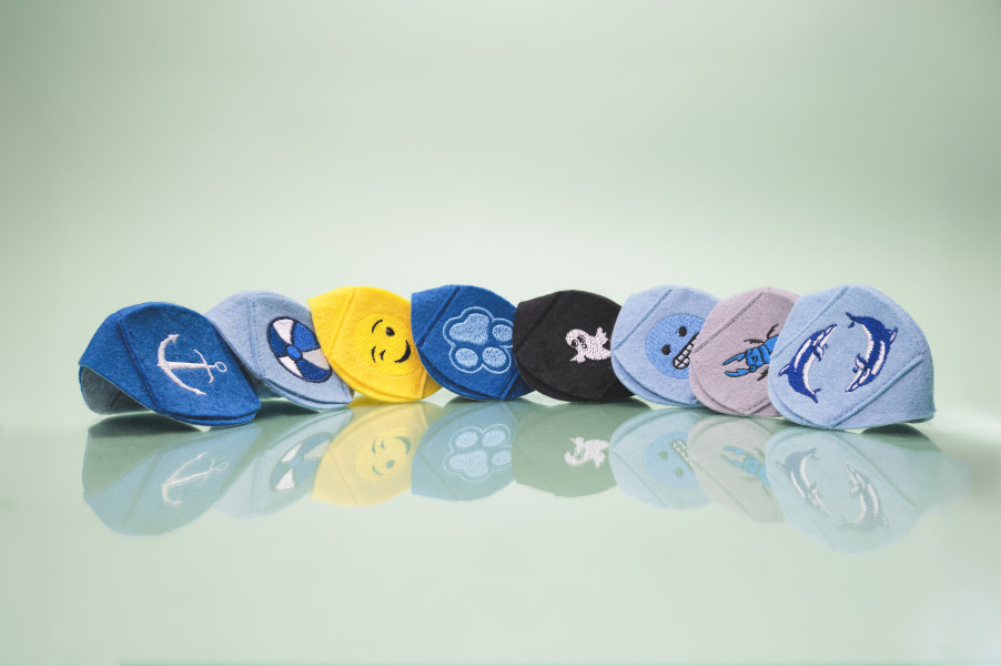 Látkový okluzor s obrázkem univerzální vel. M