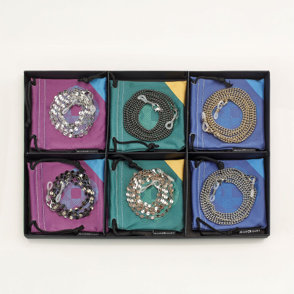 Sada řetízků na brýle Madrid 6 ks