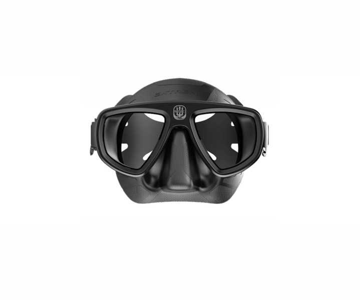 Potápěčská maska se zábrusem titanových čoček