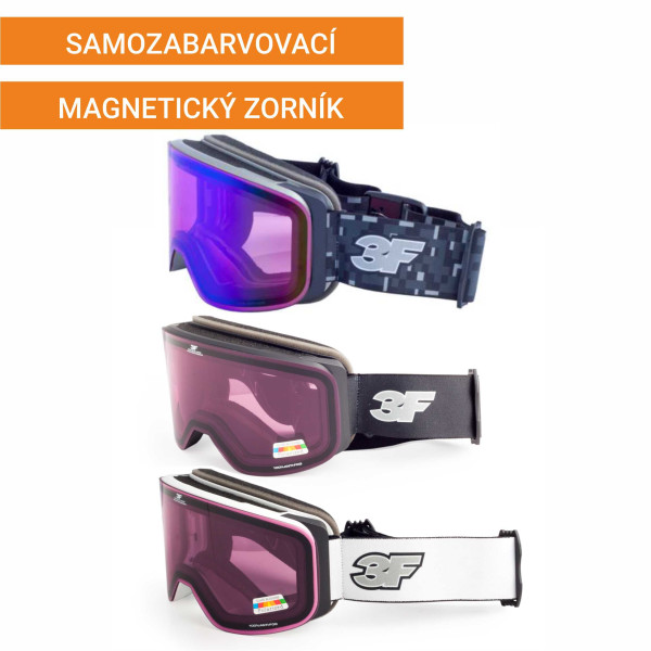 Lyžařské brýle 3F Blade Photochromic magnetické zorníky