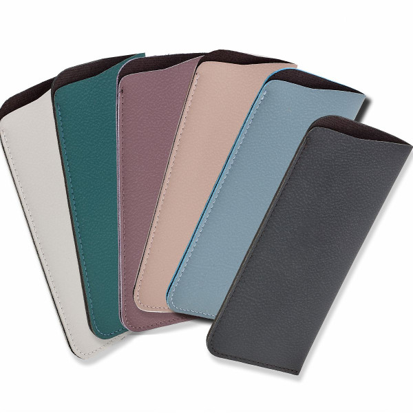 Sada měkkých koženkových pouzder 6 ks