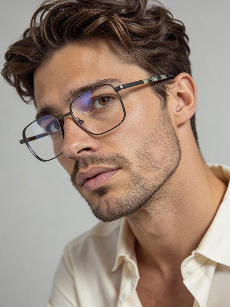 Kovové brýle F0650 vel. 55