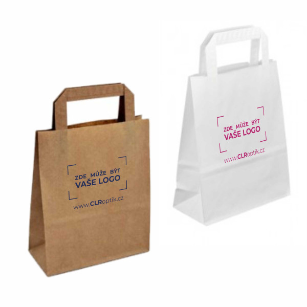 Papírová taška 18x8x25cm s vaším logem