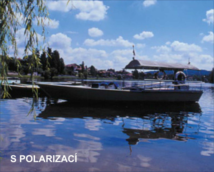 Polarizační filtr triacetát báze 6