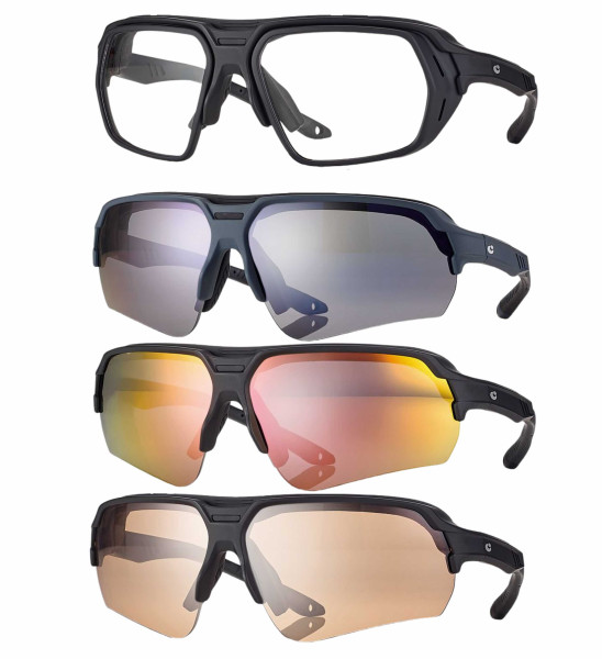 Sportovní brýle S0684 s dioptrickými adaptéry vel. 53