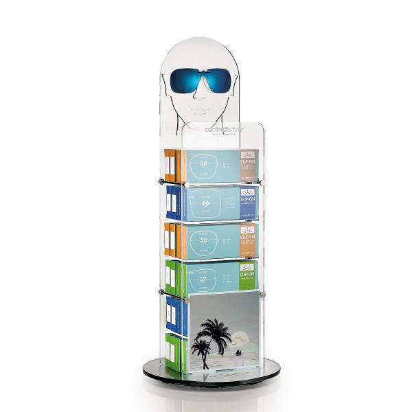 Stojan na 24 polarizačních klipů