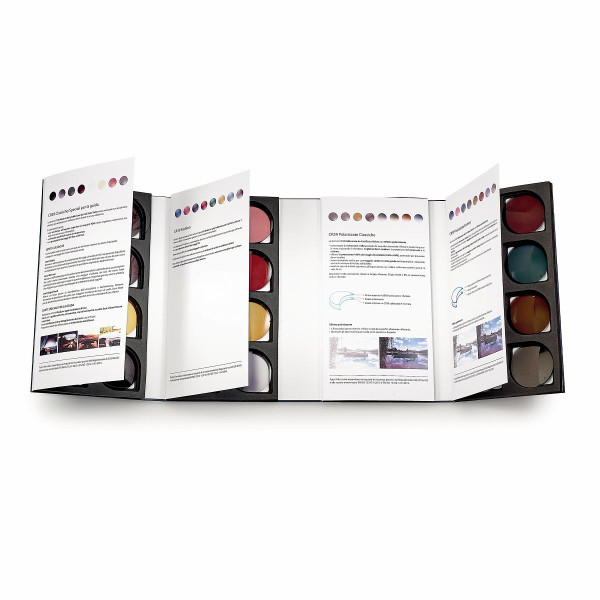 Sada vzorků čoček