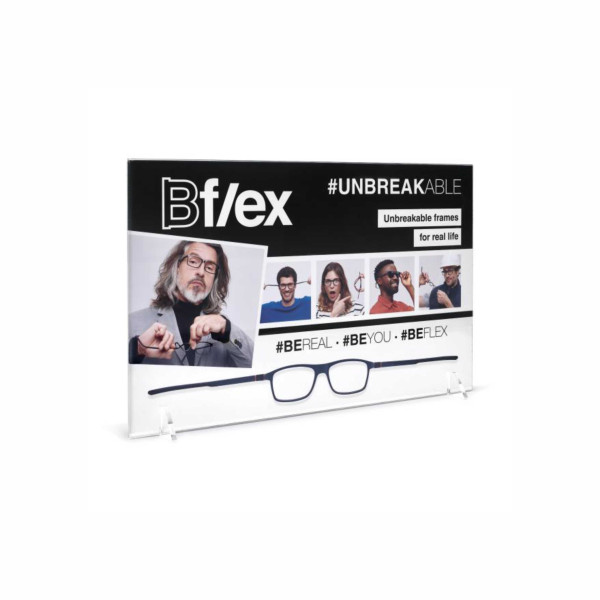 Samostatně stojící plakát Bflex