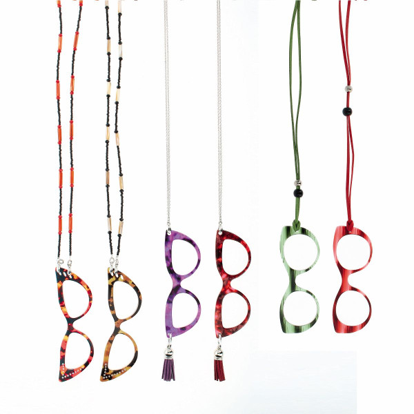 Přívěsek na krk s lupou z kolekce AIRPORT