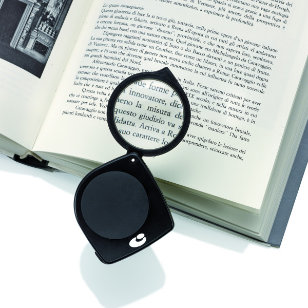 Kapesní lupa akrylátová 8D-3x