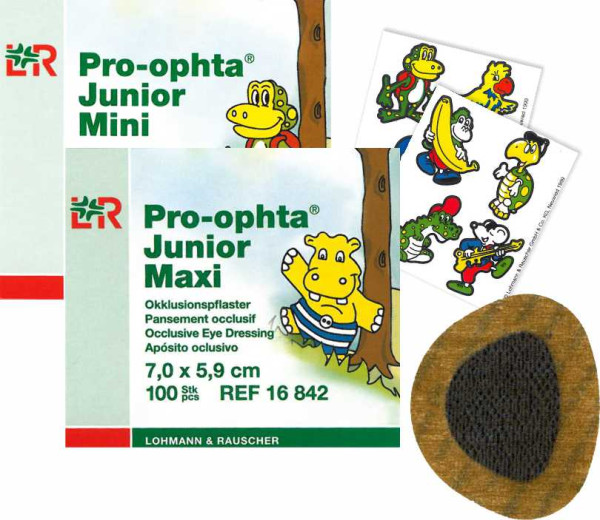 Okluzory Pro-optha Junior Maxi