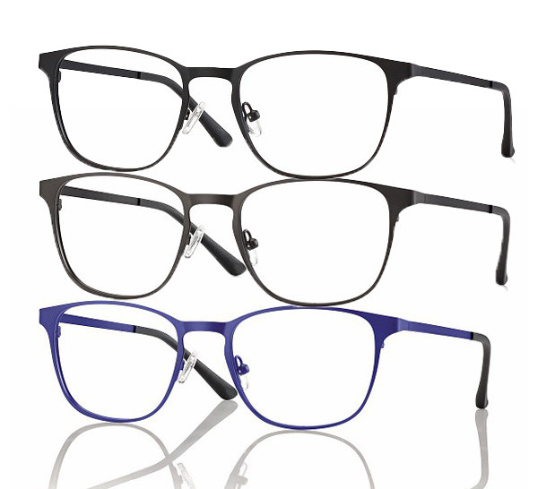 Kovové brýle s klipem F0290 vel. 50