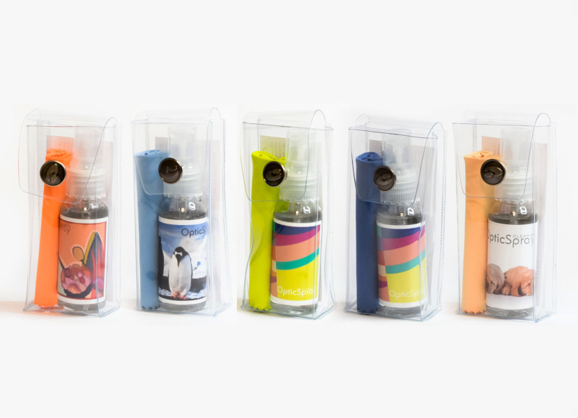 Čistící set Artü - sprej 30 ml a mikrovlákno v plastovém pouzdře