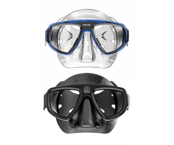 Potápěčská maska bez čoček