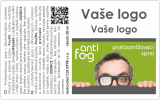 Protizamlžovací sprej Antifog 30 ml s potiskem