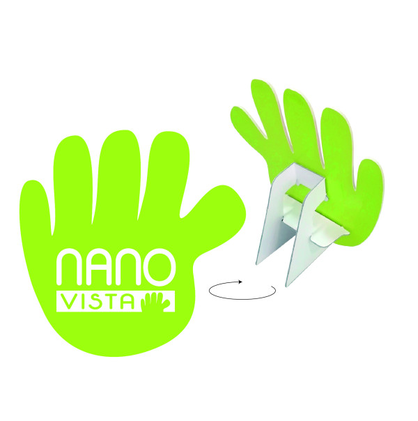 Stojánek papírová ruka Nano