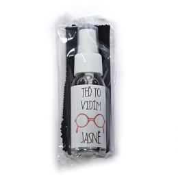 Čistící set - sprej 30 ml a mikrovlákno