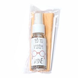 Čistící set - sprej 30 ml a mikrovlákno