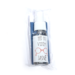 Čistící set - sprej 30 ml a mikrovlákno