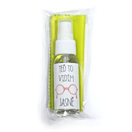 Čistící set - sprej 30 ml a mikrovlákno