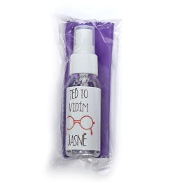 Čistící set - sprej 30 ml a mikrovlákno
