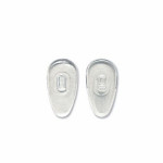 Skleněná sedla nacvakávací 17 mm