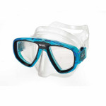Potápěčská maska se zábrusem titanových čoček