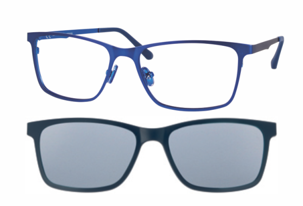 Kovové brýle s klipem F0152 vel. 53