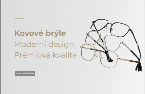 Kovové brýle