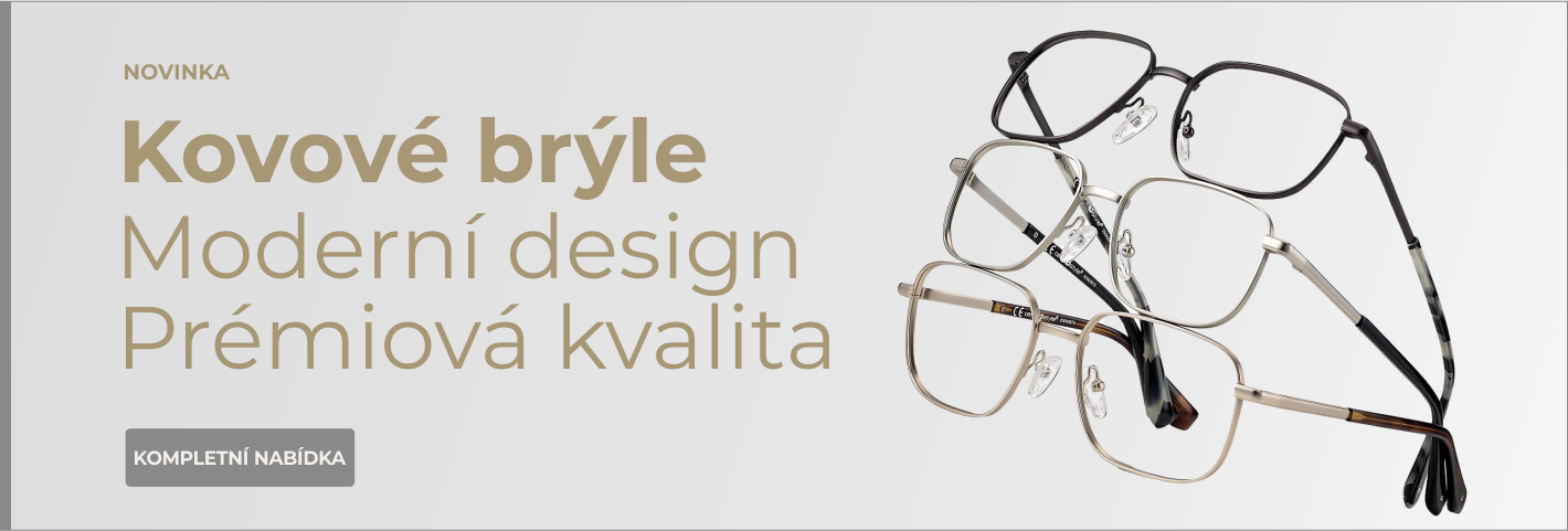 Kovové brýle