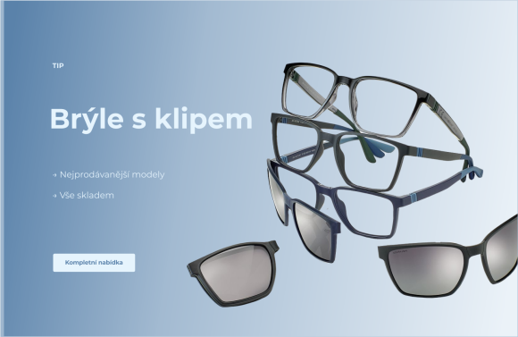 Brýle s klipem