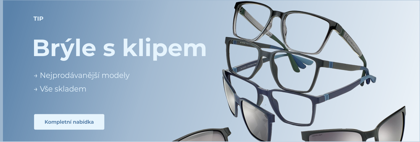 Brýle s klipem