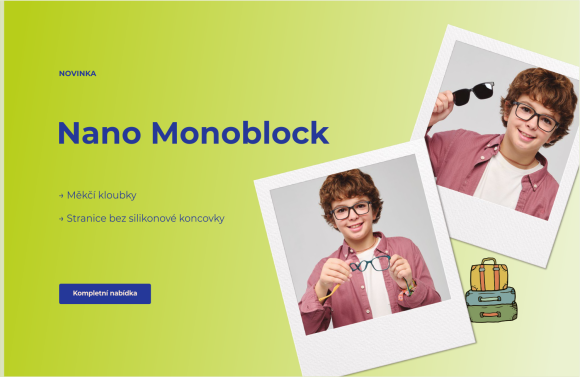 Dětské brýle Nano Monoblock