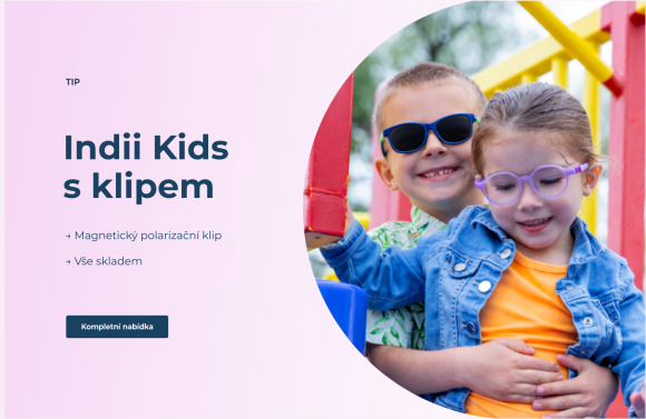 Indii Kids s magnetickým klipem